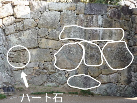 <%　姫路城の石垣 %>